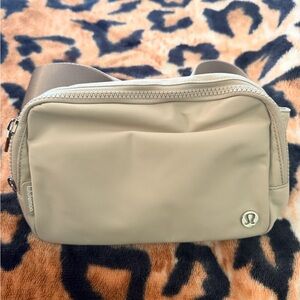 lululemon athletica Taupe Belt Bag
